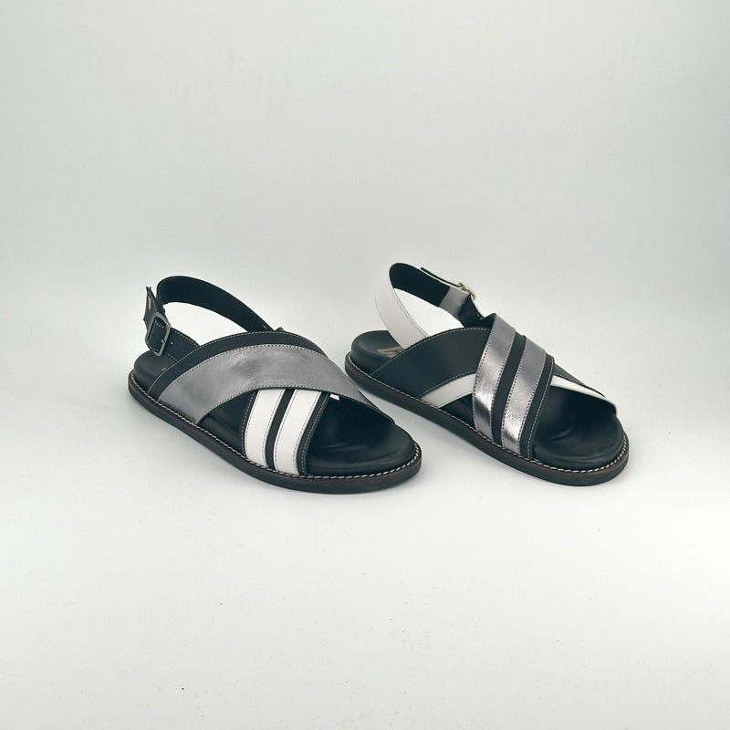 Proto - Sandals - Metallic Black - 38
