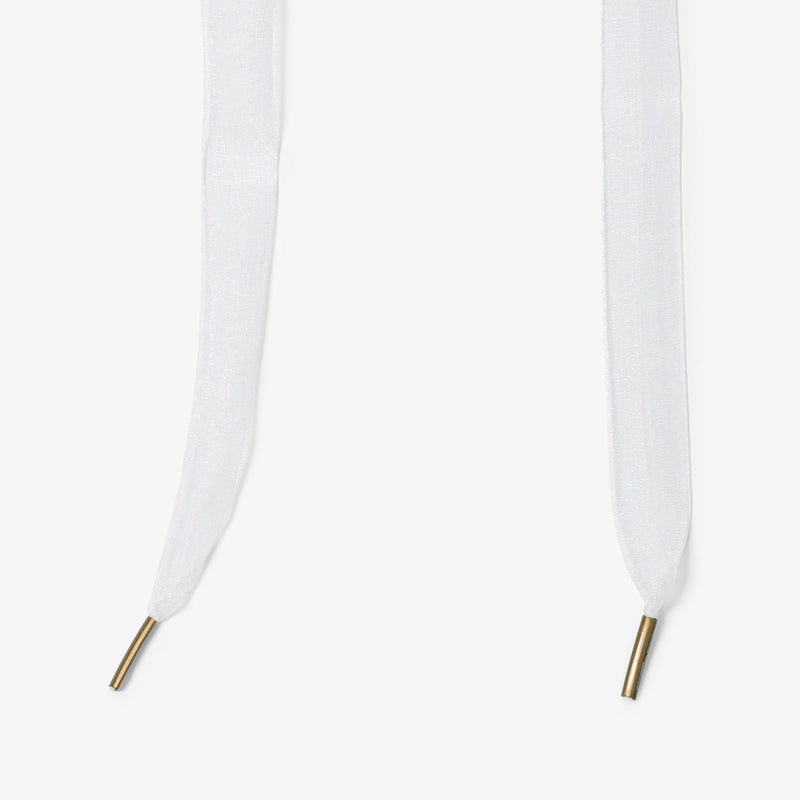 Lacets - Organza - Blancs