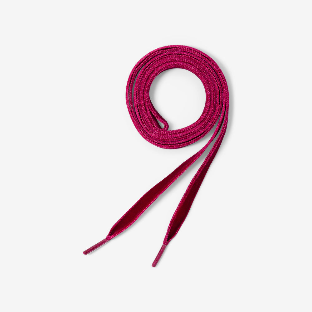 Lacets - Velvet - Grenat