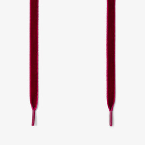 Lacets - Velvet - Grenat
